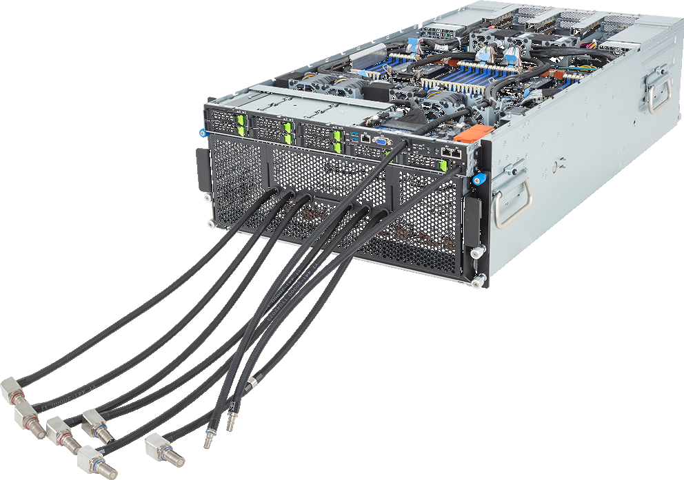 HGX B300 8-GPU System — 4U Liquid-Cooled or 8U Air-Cooled